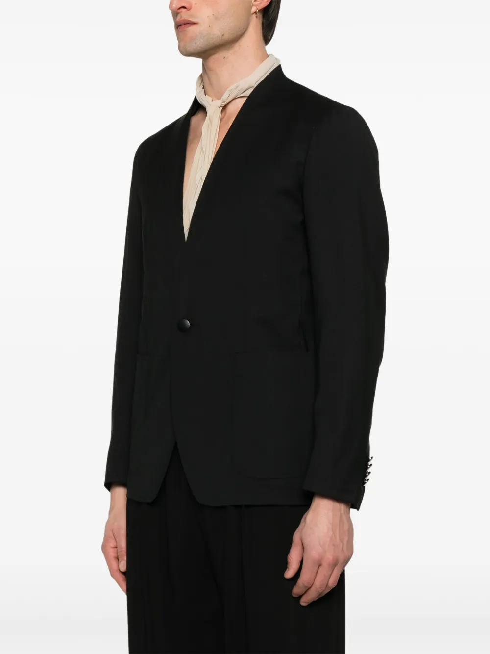 Tagliatore Clarence blazer Zwart