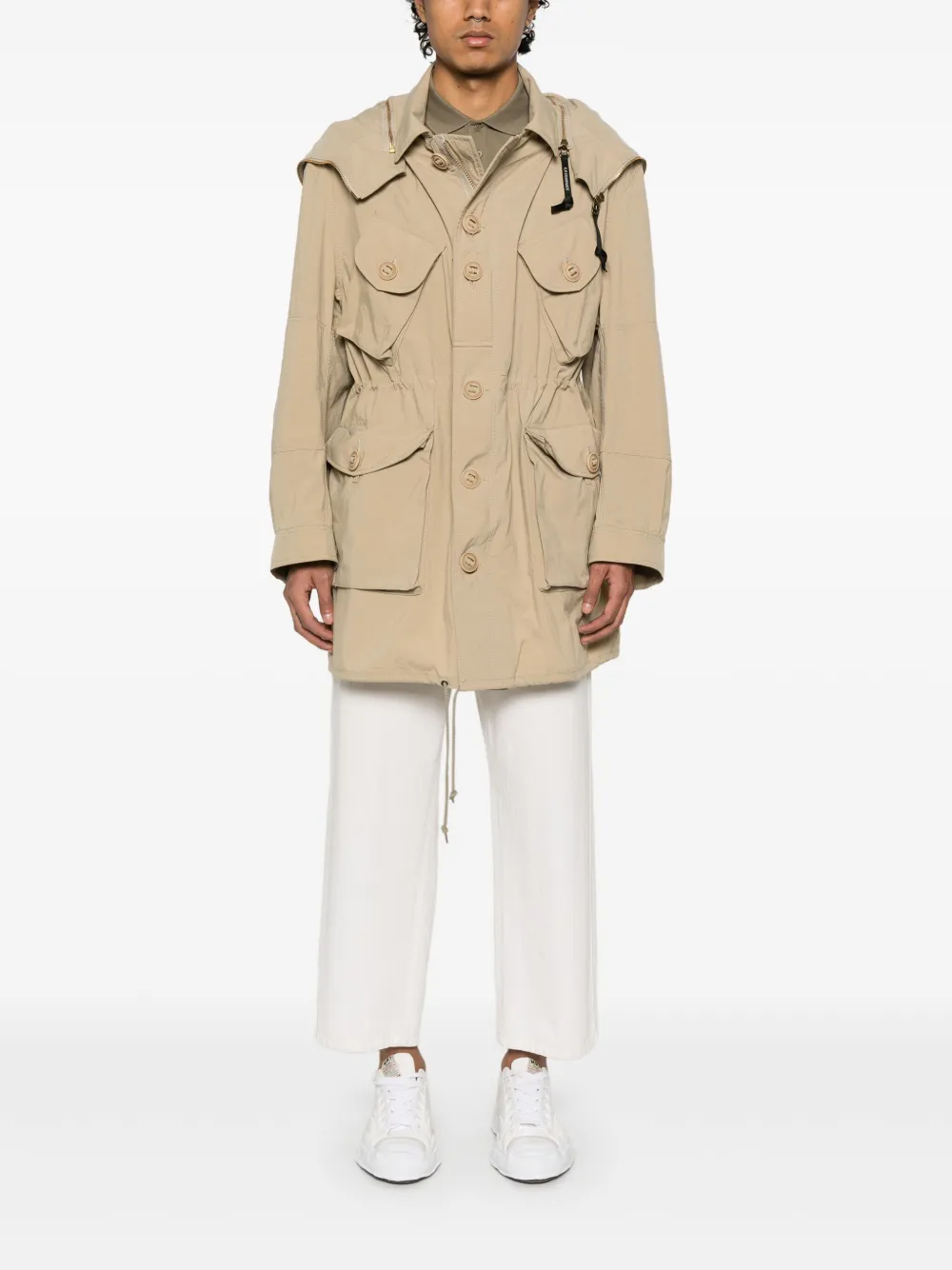 Junya Watanabe MAN x C.P. gabardina Company con capucha | Gabardinas | Image 2