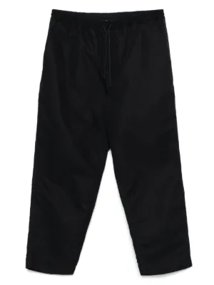 Yohji Yamamoto サルエルパンツ | ブラック | FARFETCH JP