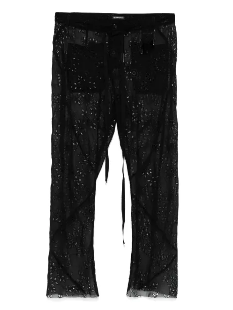 Ann Demeulemeester lace trousers