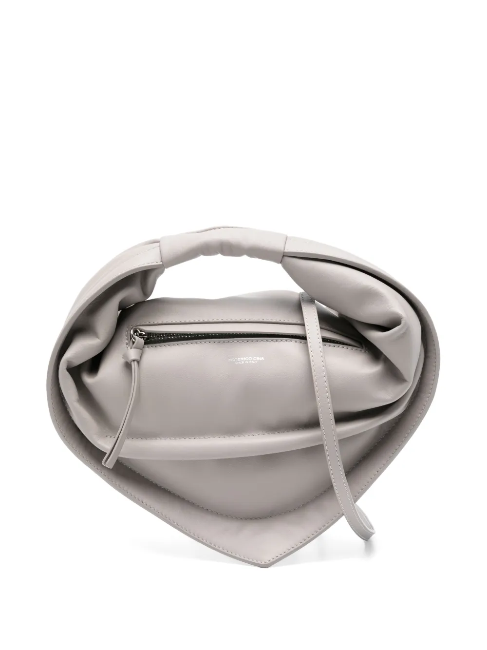 FEDERICO CINA Tortellino tote bag | Grey | Image 1