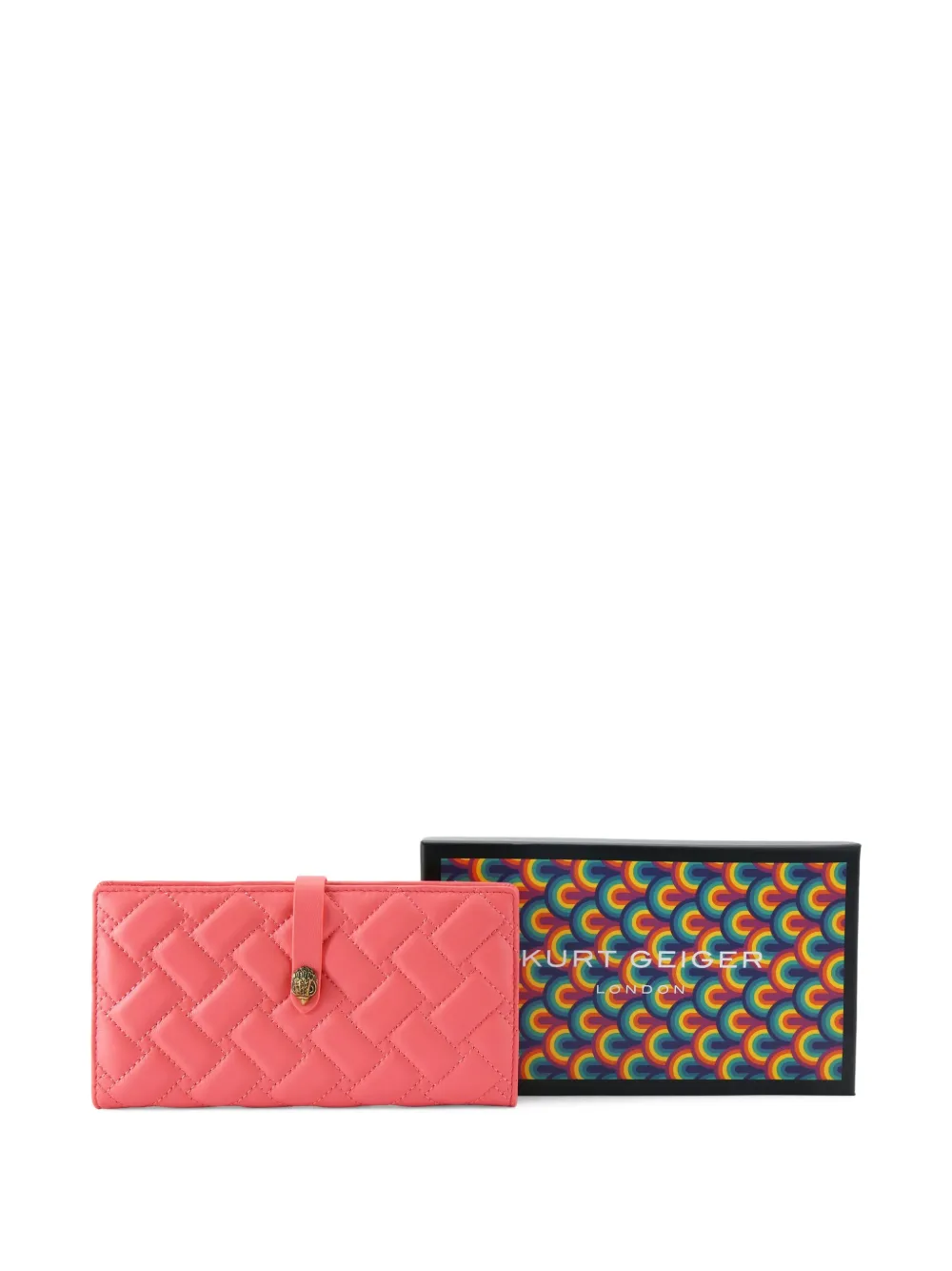 Kurt Geiger London Kensington portemonnee Roze