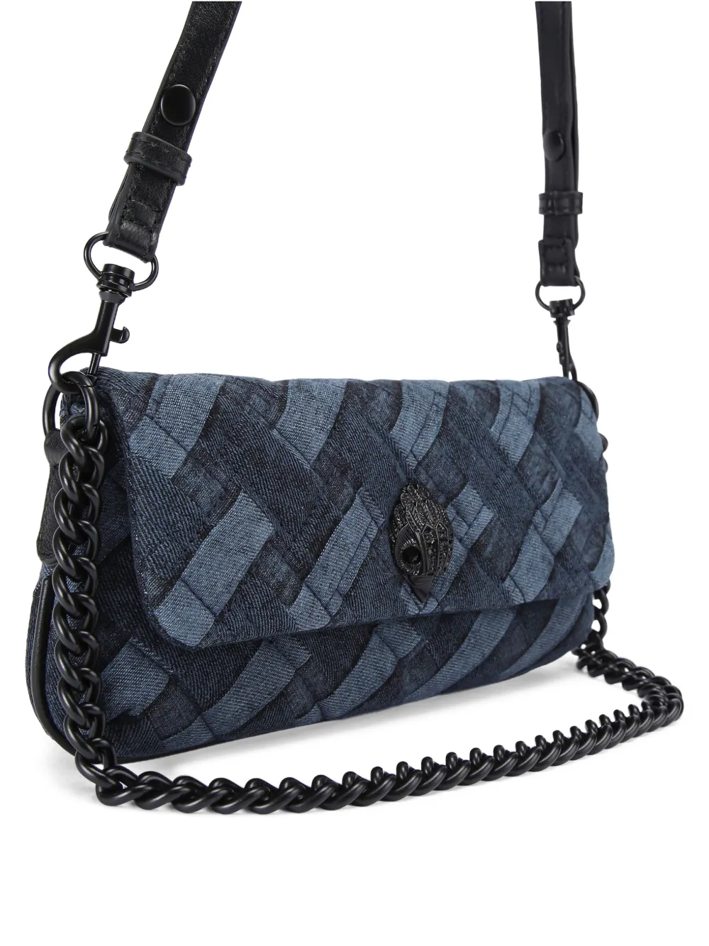 Kurt Geiger London Kensington lange schoudertas Blauw