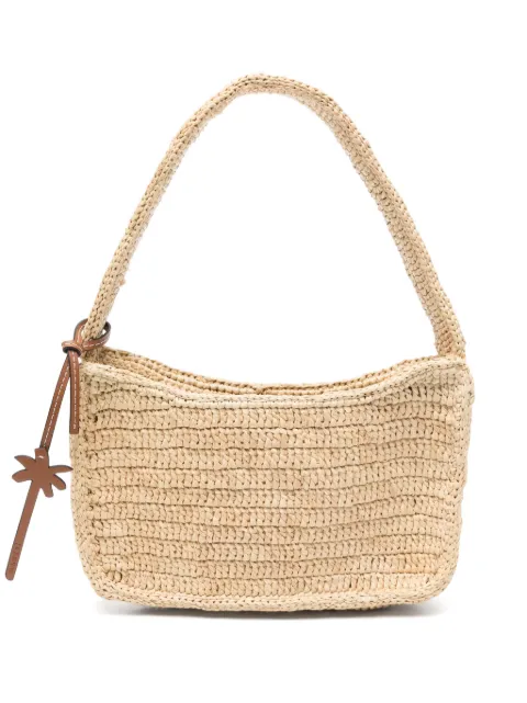 Manebi bolsa de hombro de rafia entretejida