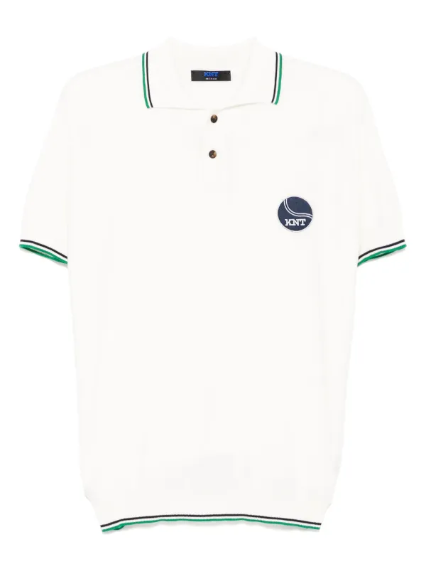 Kiton Knt Polo Shirt in White