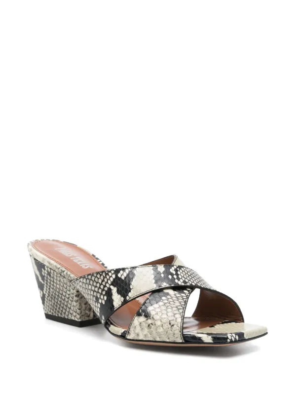 Paris Texas 60mm Arizona Sandals | Black | FARFETCH