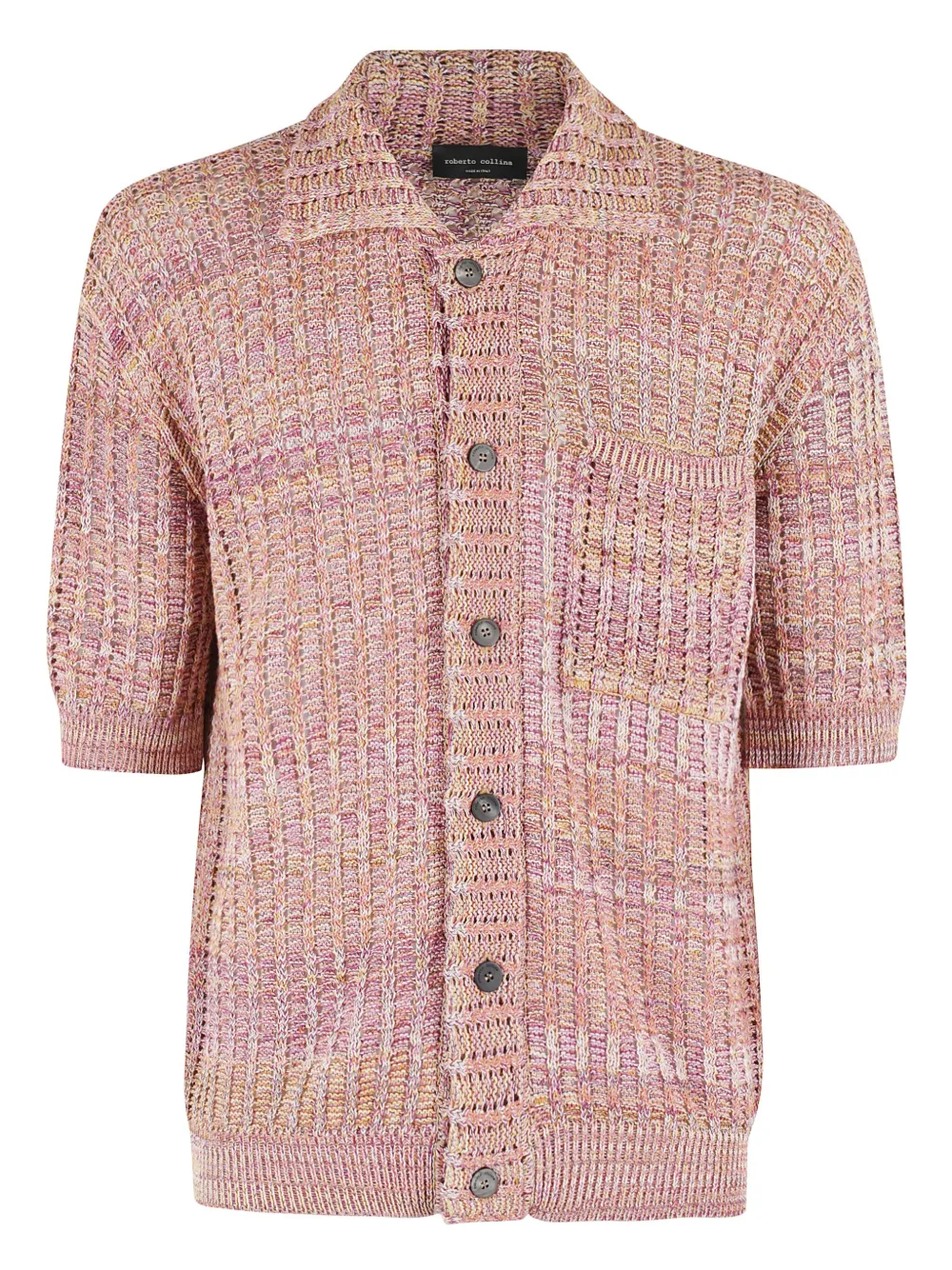 Roberto Collina Camicia in maglia a maniche corte | rosa | Image 1