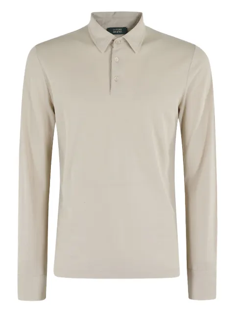 Zanone long-sleeve polo shirt