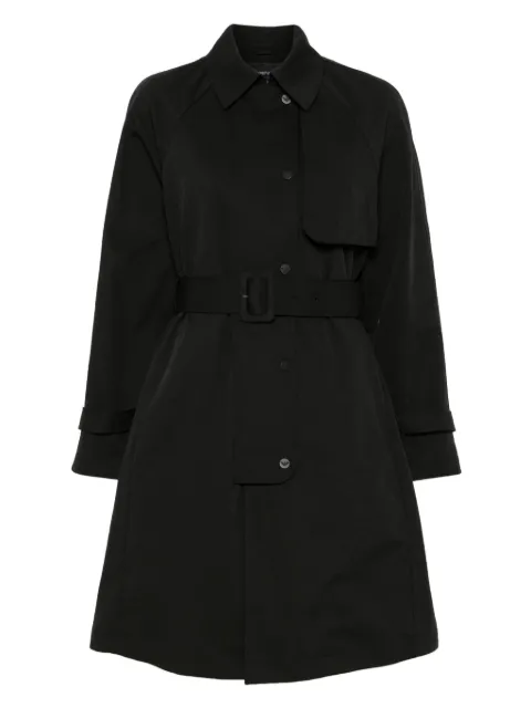 Emporio Armani twill trench coat