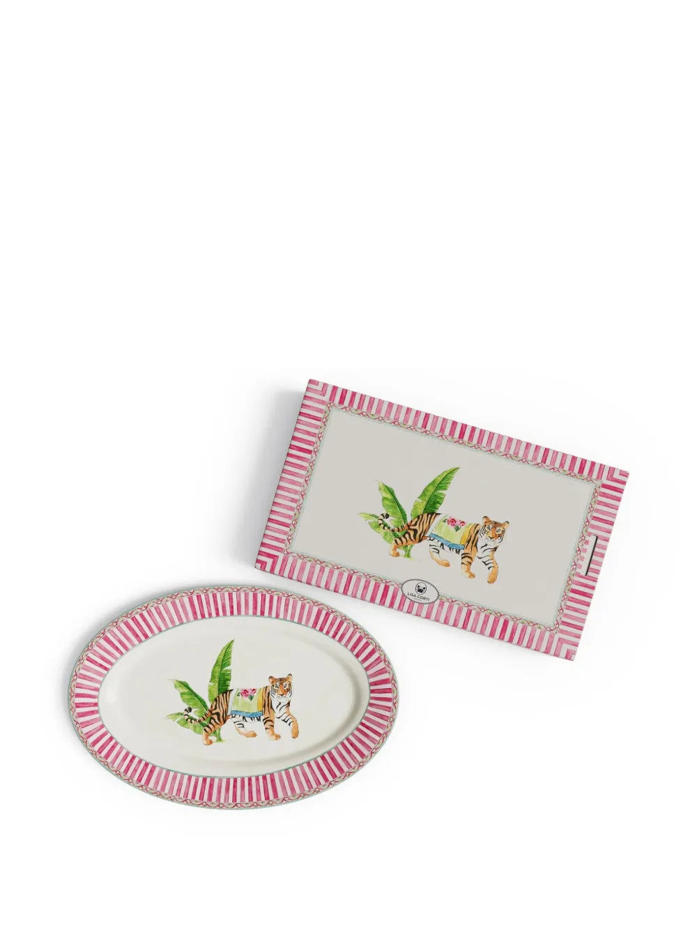 Lisa Corti porcelain platter (36cm x 24,5cm) | Tableware | Image 2