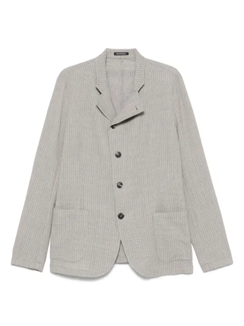 Emporio Armani stand-up collar jacket