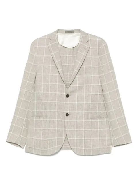 Corneliani checked blazer