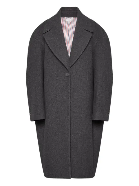 Thom Browne Melton cocoon coat