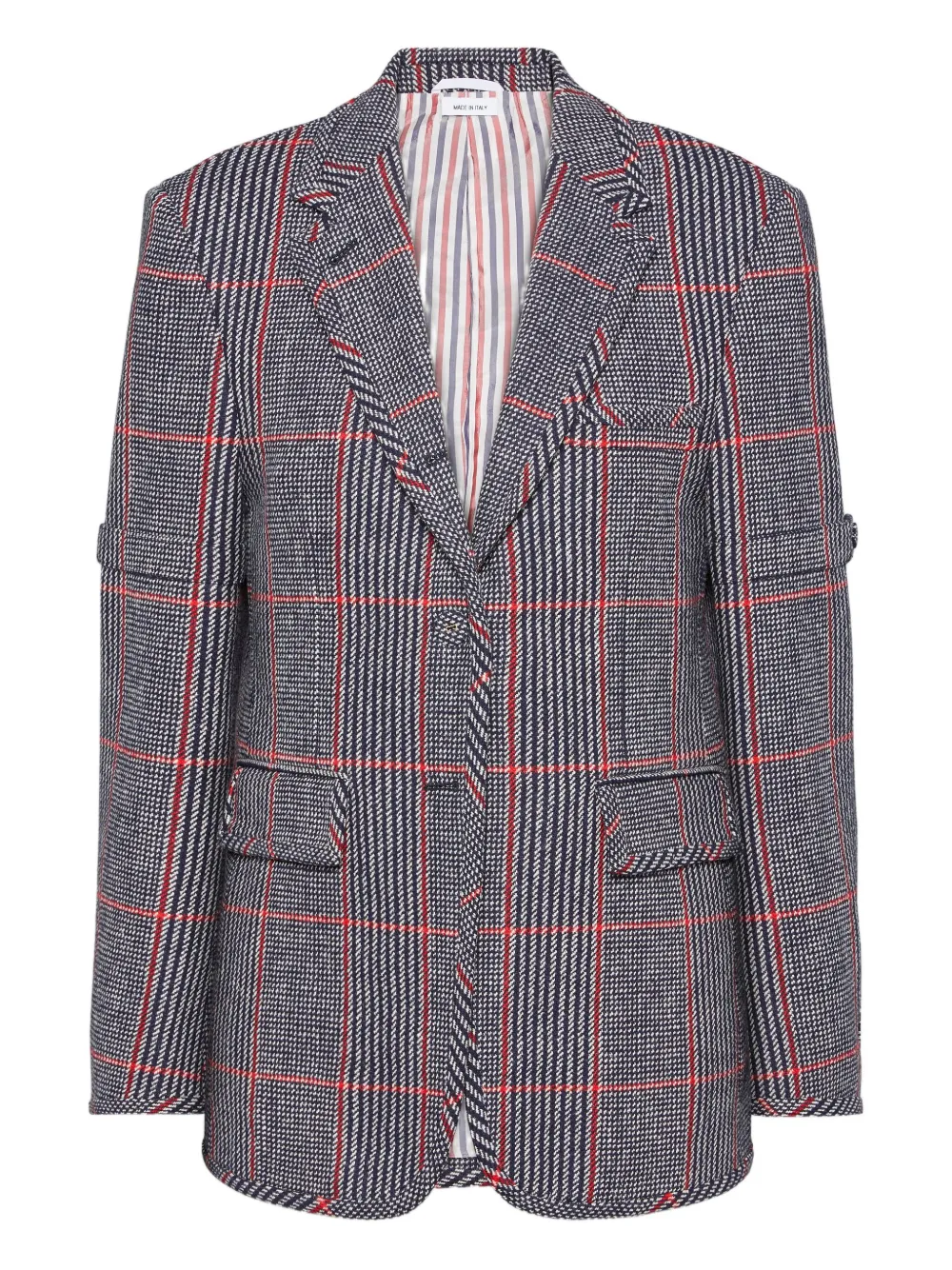 Thom Browne checked blazer | Red | Image 1