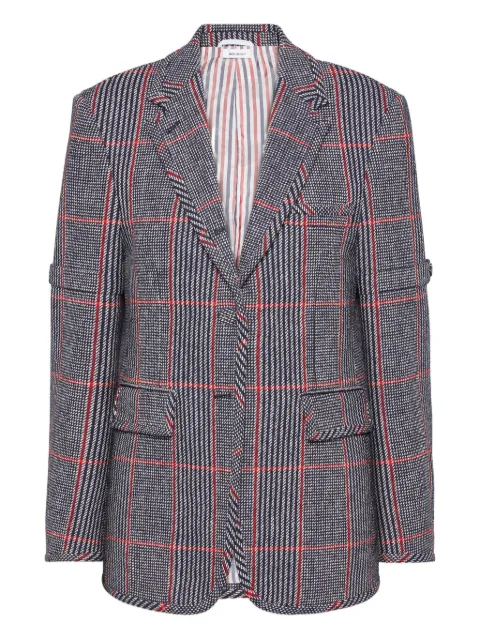 Thom Browne hunting tweed checked blazer