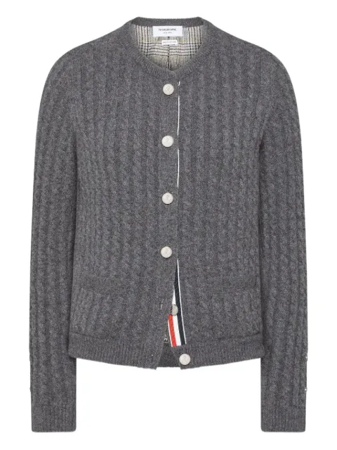 Thom Browne cable-knit cashmere cardigan