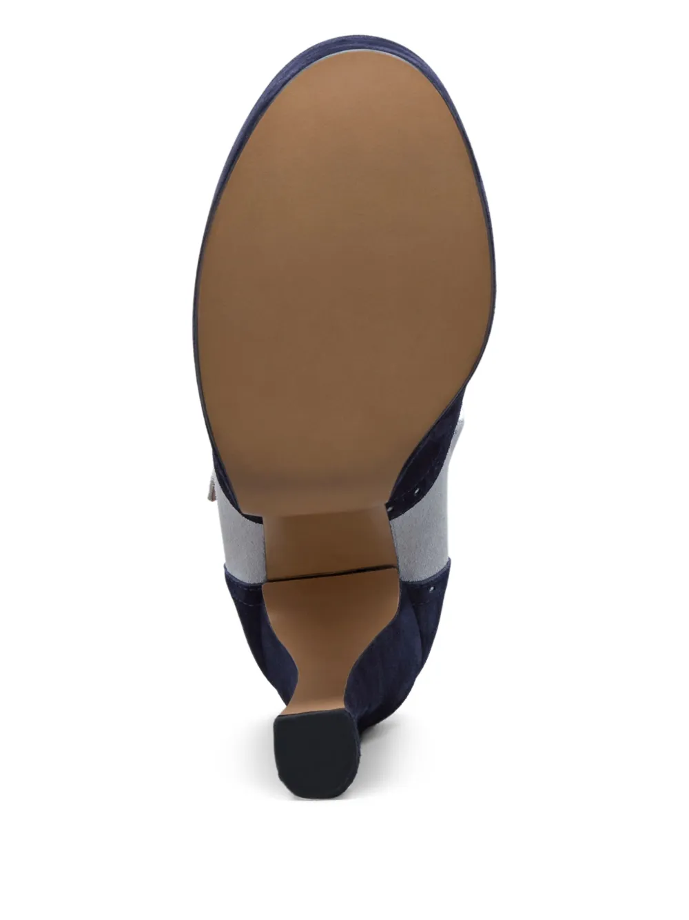 Thom Browne Pumps met plateauzool en T-bandje Blauw