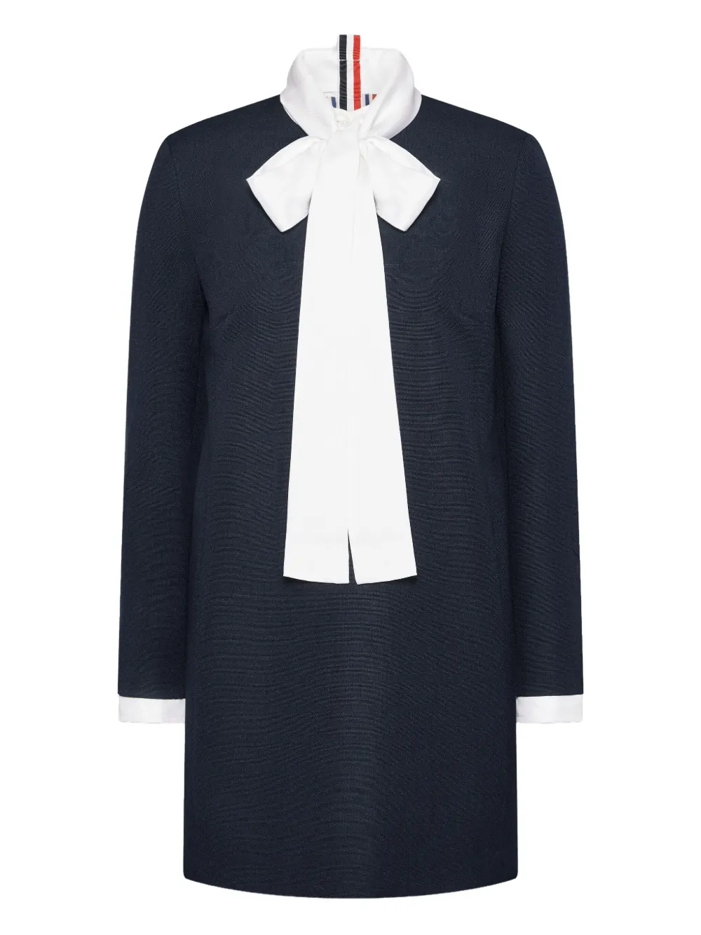 Thom Browne ボウタイ ミニドレス - ブルー Thom Browne ボウタイ ミニドレス - ブルー
