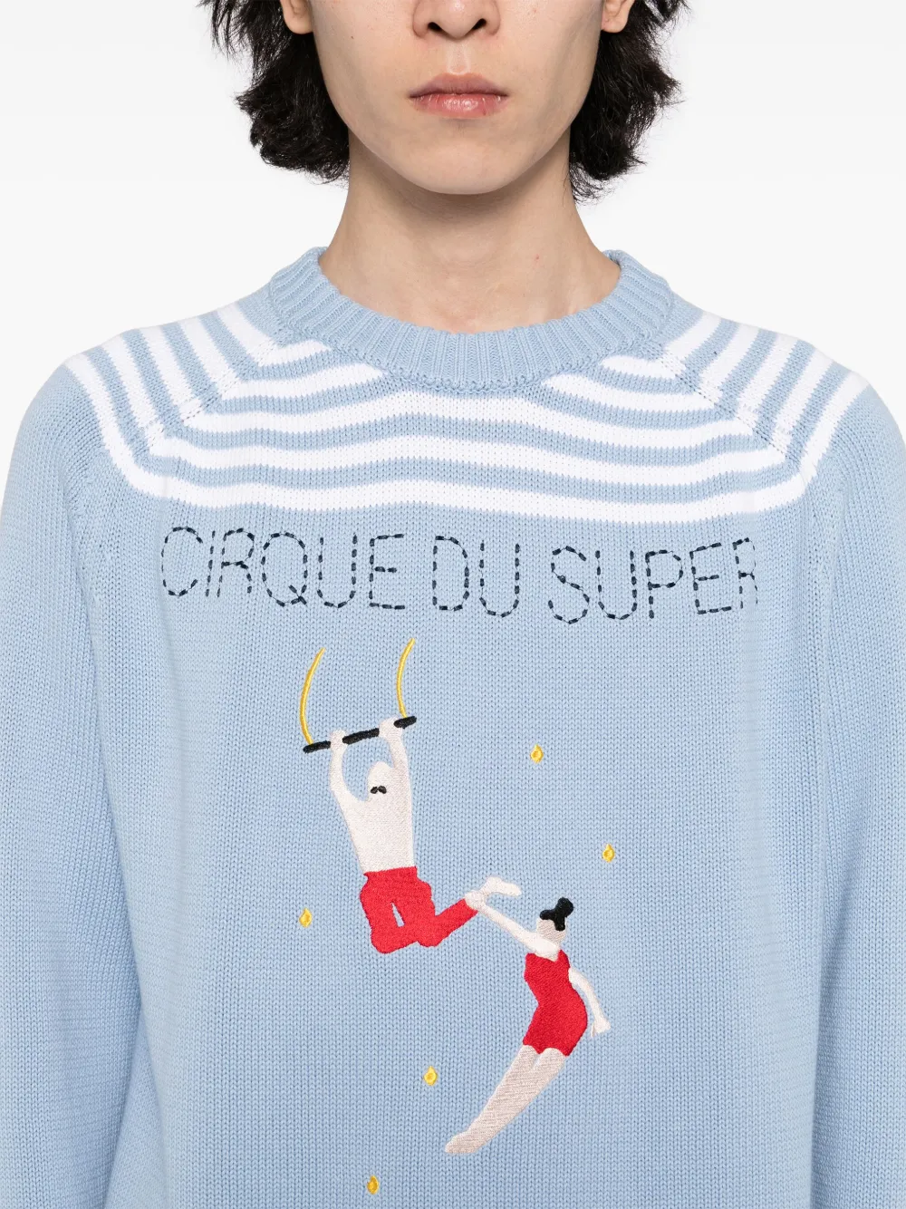KidSuper Cirque Du trui Blauw