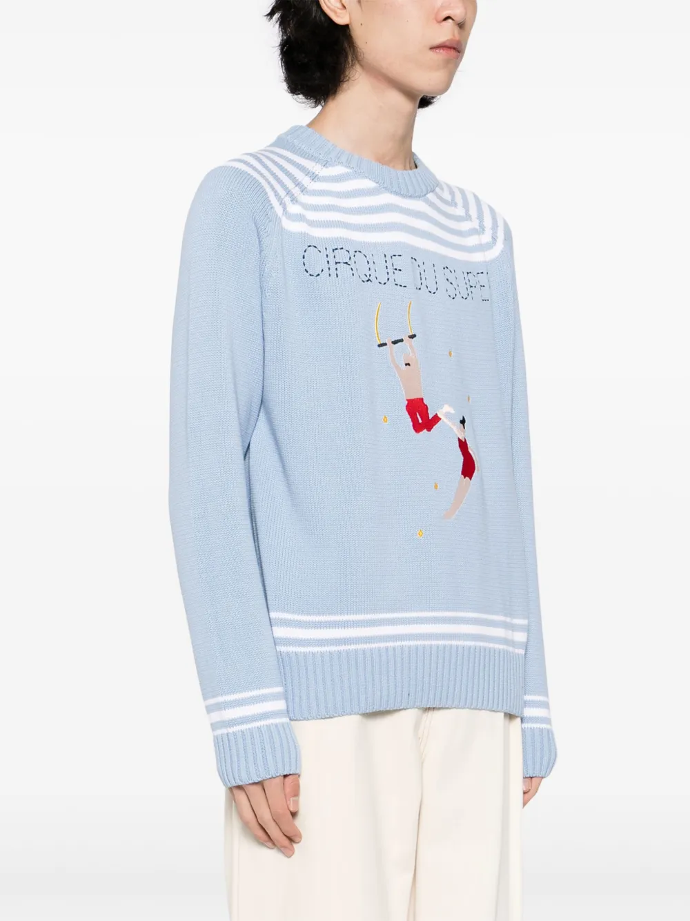 KidSuper Cirque Du trui Blauw