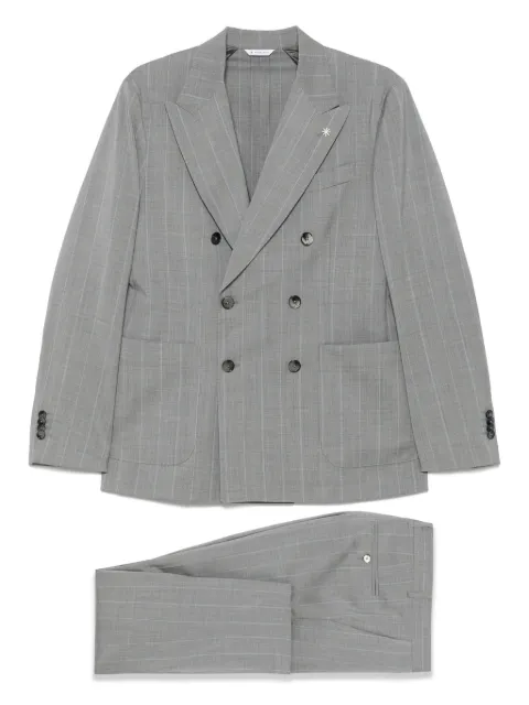 Manuel Ritz striped suit