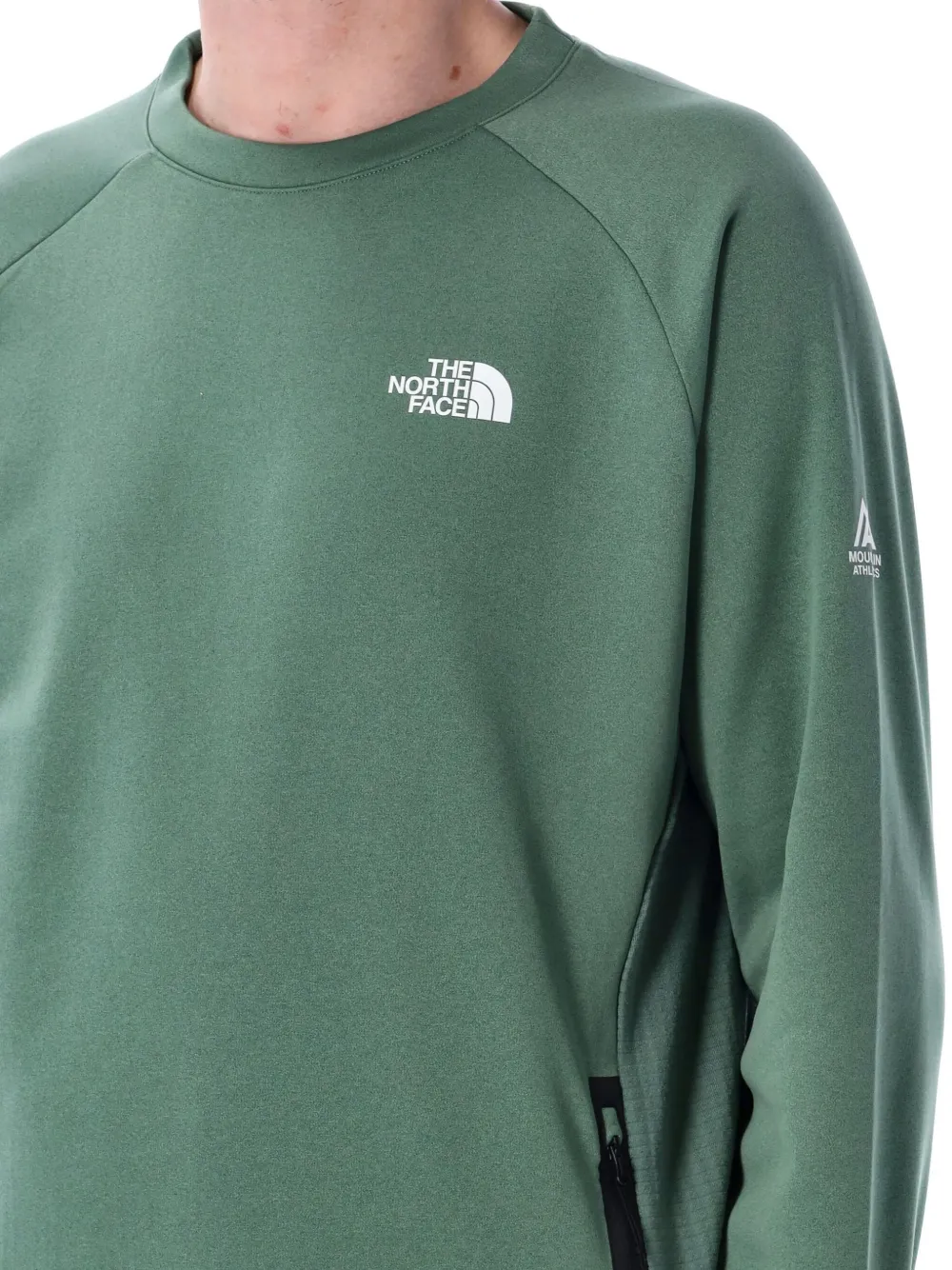 THE NORTH FACE LOGO-PRINT SWEATSHIRT 