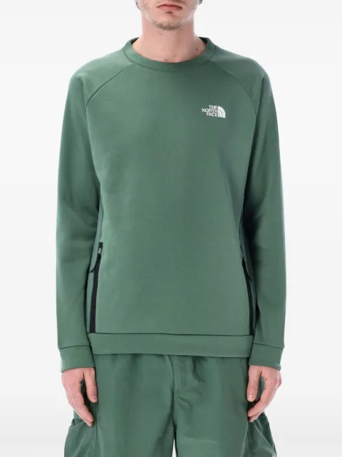 The North Face sudadera con logo estampado