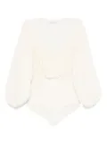 Philosophy Di Lorenzo Serafini draped bodysuit - Neutrals