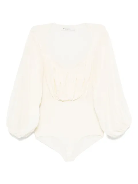 Philosophy Di Lorenzo Serafini draped bodysuit 
