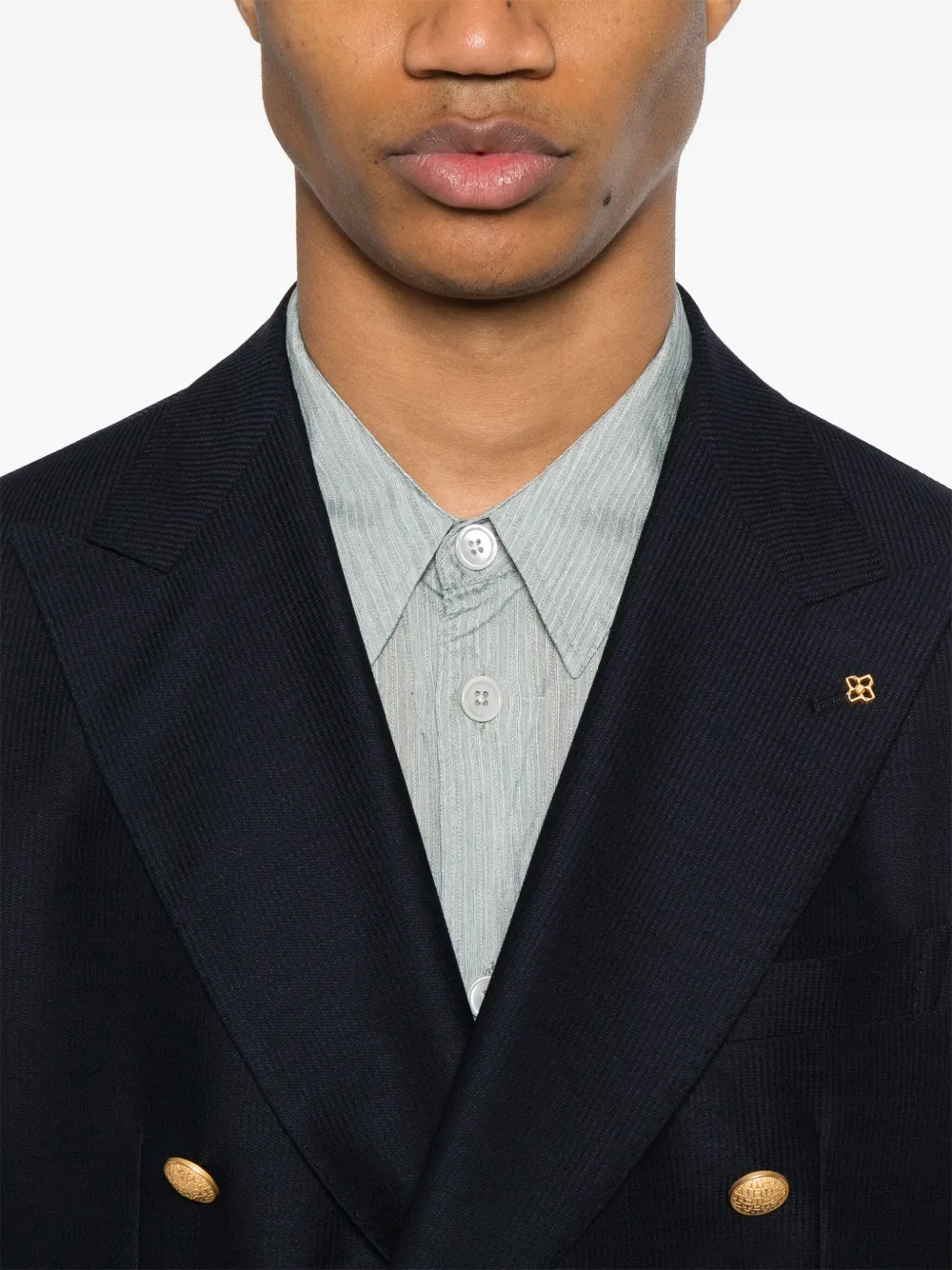Tagliatore Blazer met dubbele rij knopen Blauw