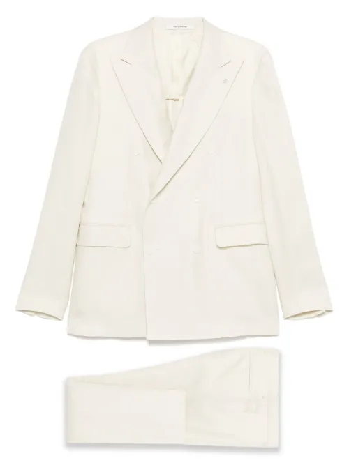 Costume à veste à boutonnière croisée - Tagliatore - Modalova
