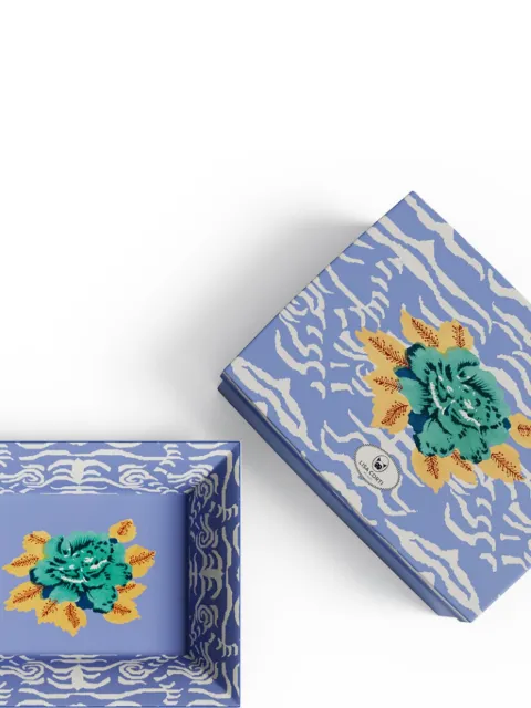 Lisa Corti Indian Tiger porcelain tray
