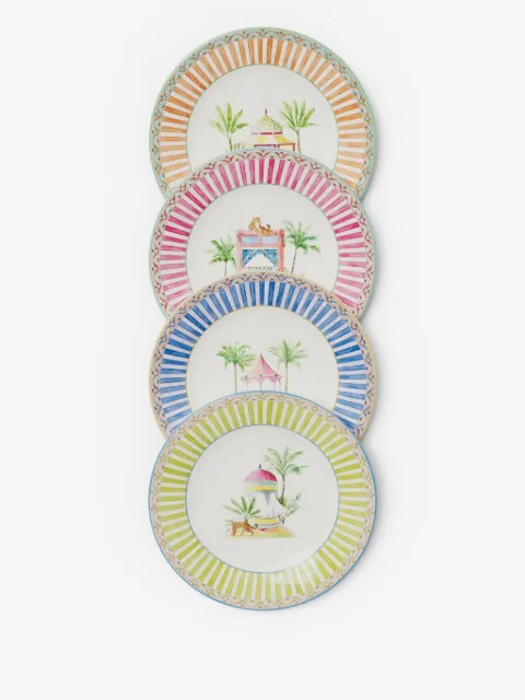 Lisa Corti Sariska dessert plates (set of four)