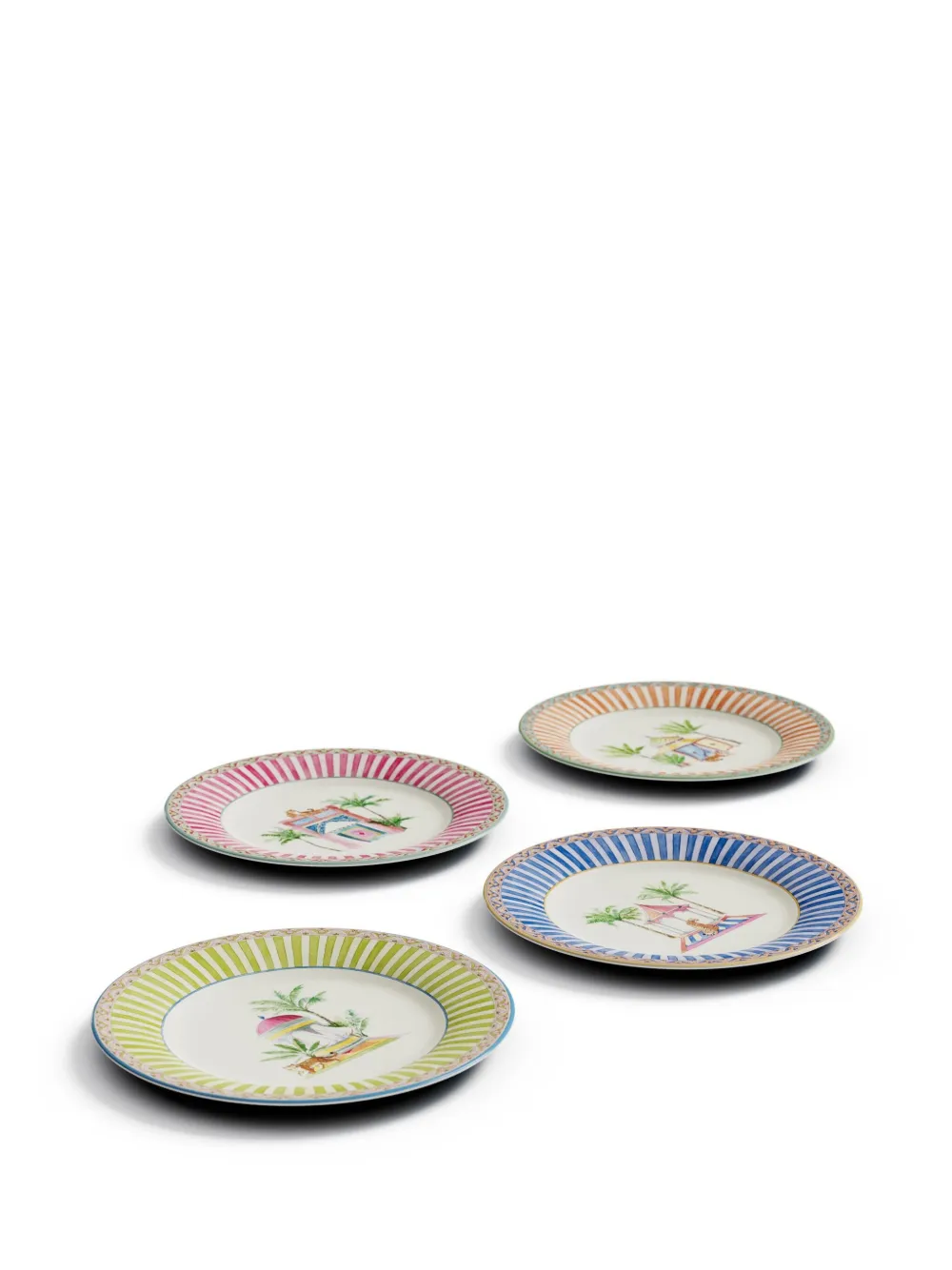 Lisa Corti Sariska dessert plates (set of four) | Tableware | Image 2