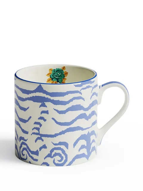 Lisa Corti Indian Tiger porcelain mug