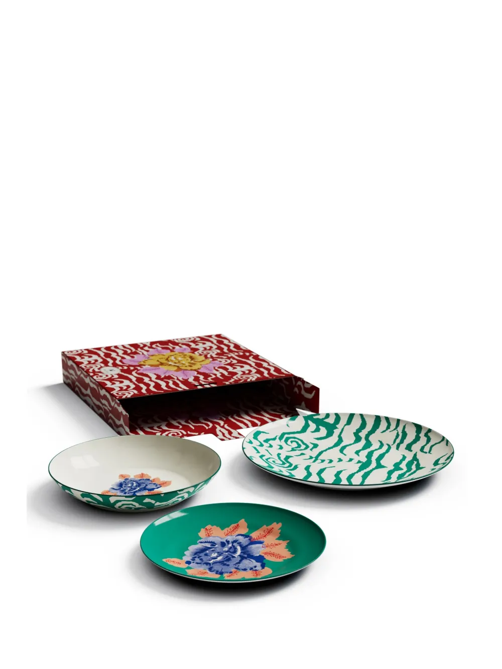 Lisa Corti Indian Tiger table plates (set of three) | Tableware | Image 2