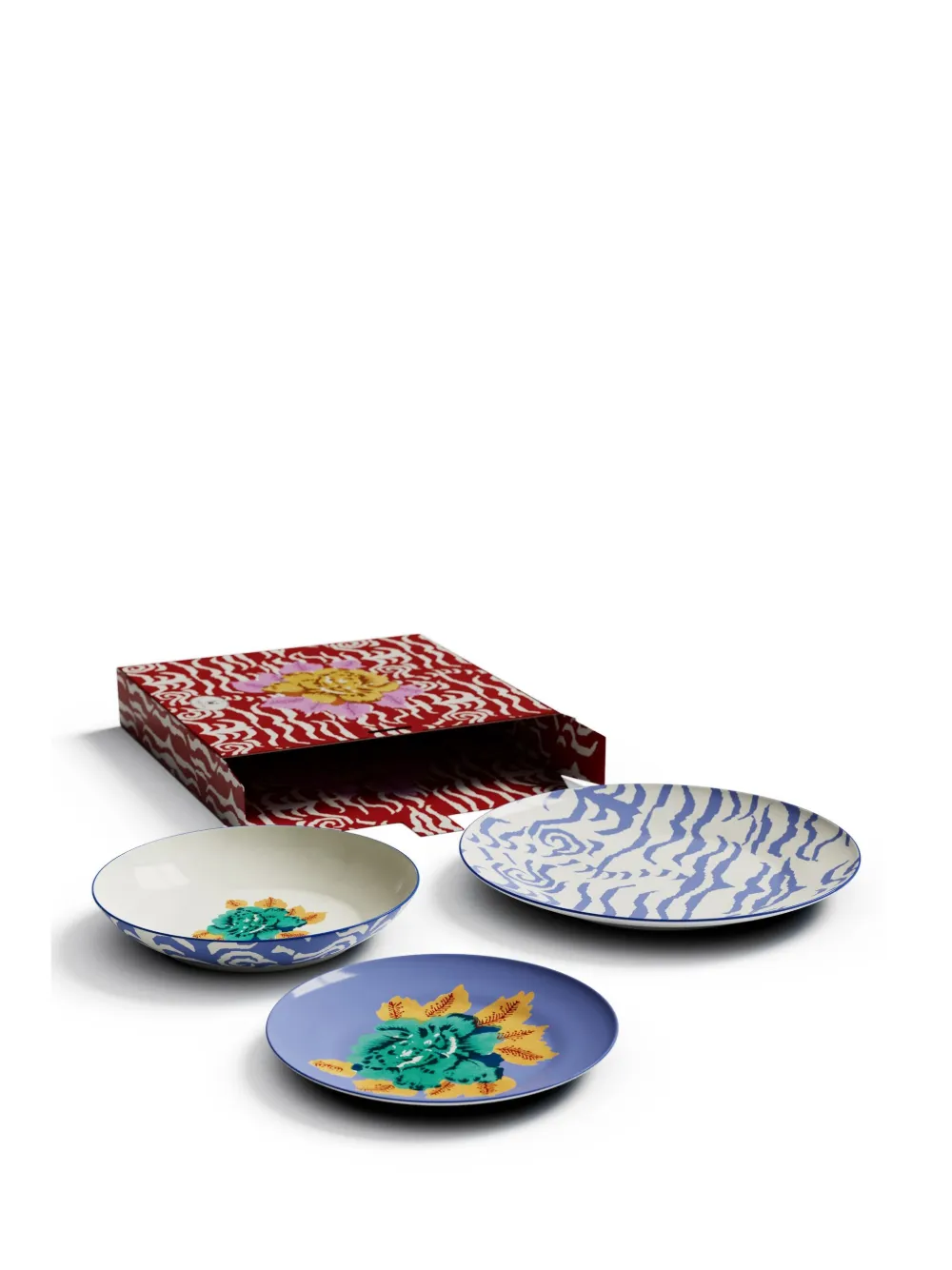 Lisa Corti Indian Tiger table plates (set of four) | Tableware | Image 2