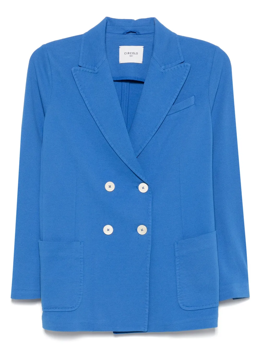 Circolo 1901 Piqué blazer Blauw