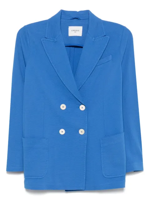 Circolo 1901 piqué-weave blazer