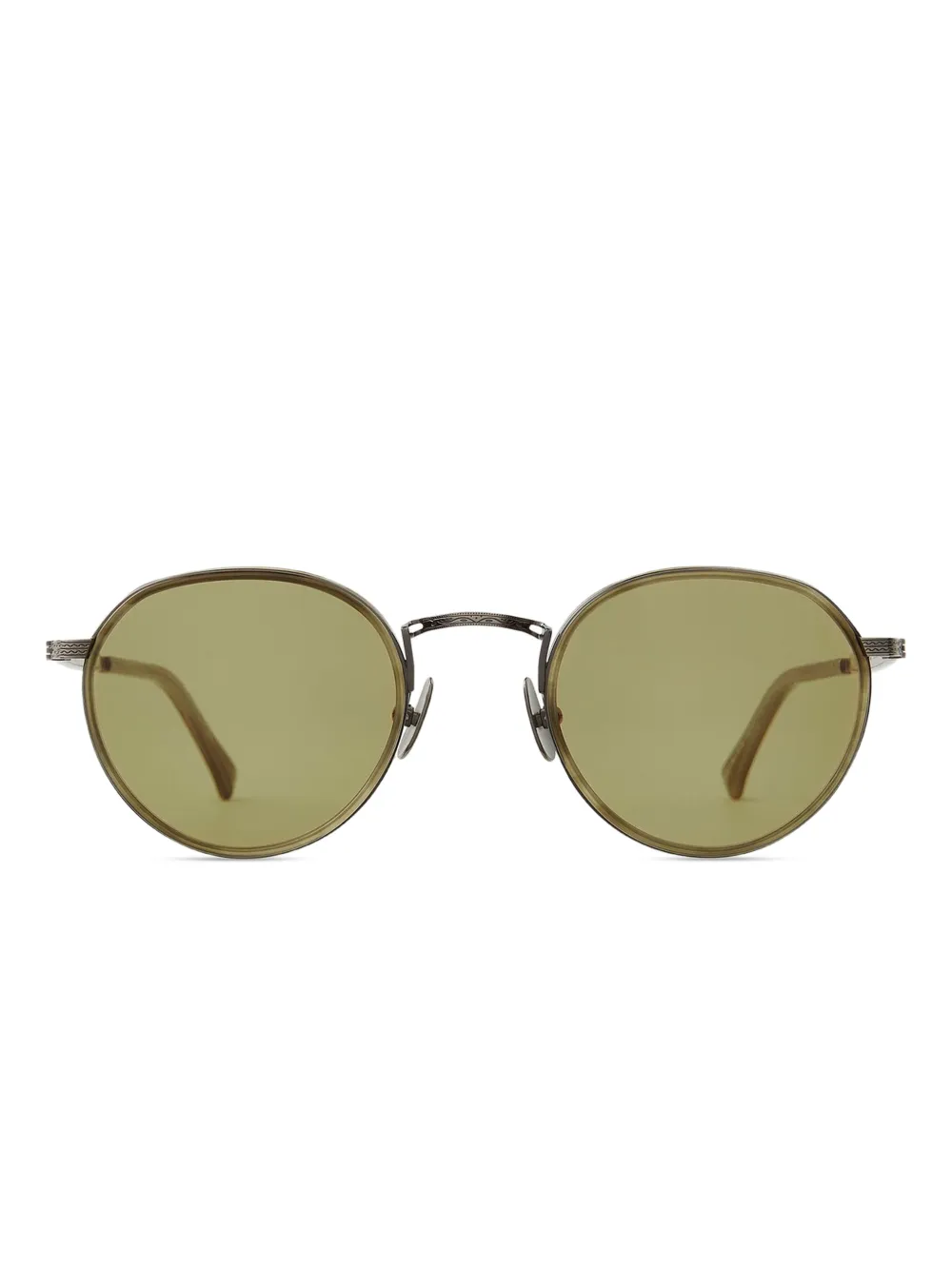 MR. LEIGHT Billie S round-frame sunglasses | Green | Image 1