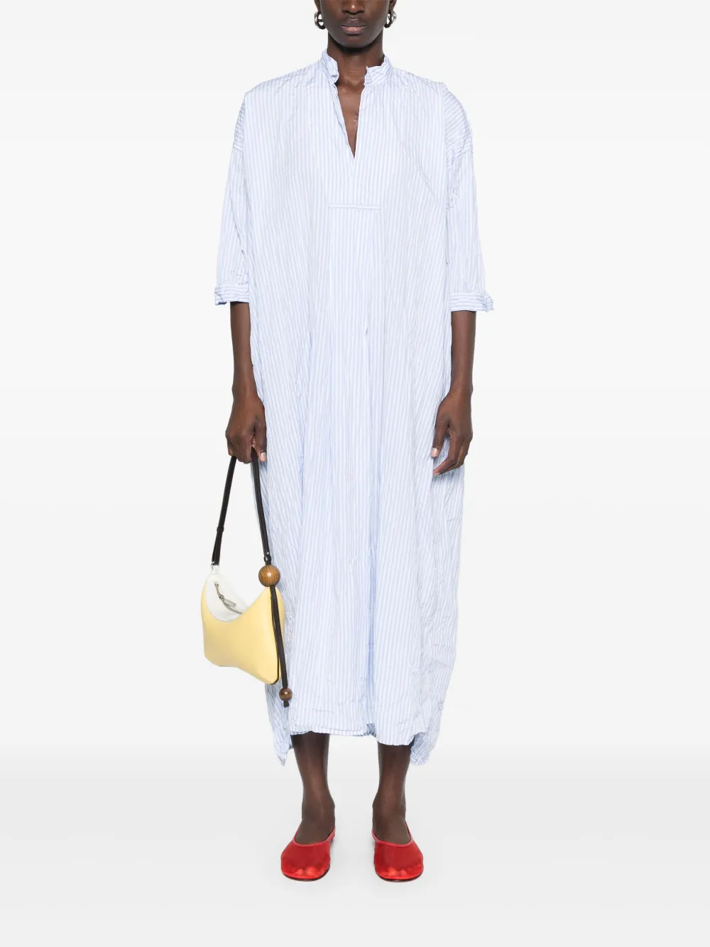 Daniela Gregis Kora maxi-jurk - Blauw