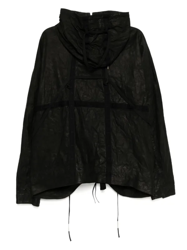 BORIS BIDJAN SABERI ブラックレザージャケット Boris Bidjan Saberi レザージャケット | ブラック | FARFETCH JP