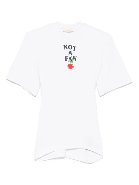 Ssheena slogan-print T-shirt