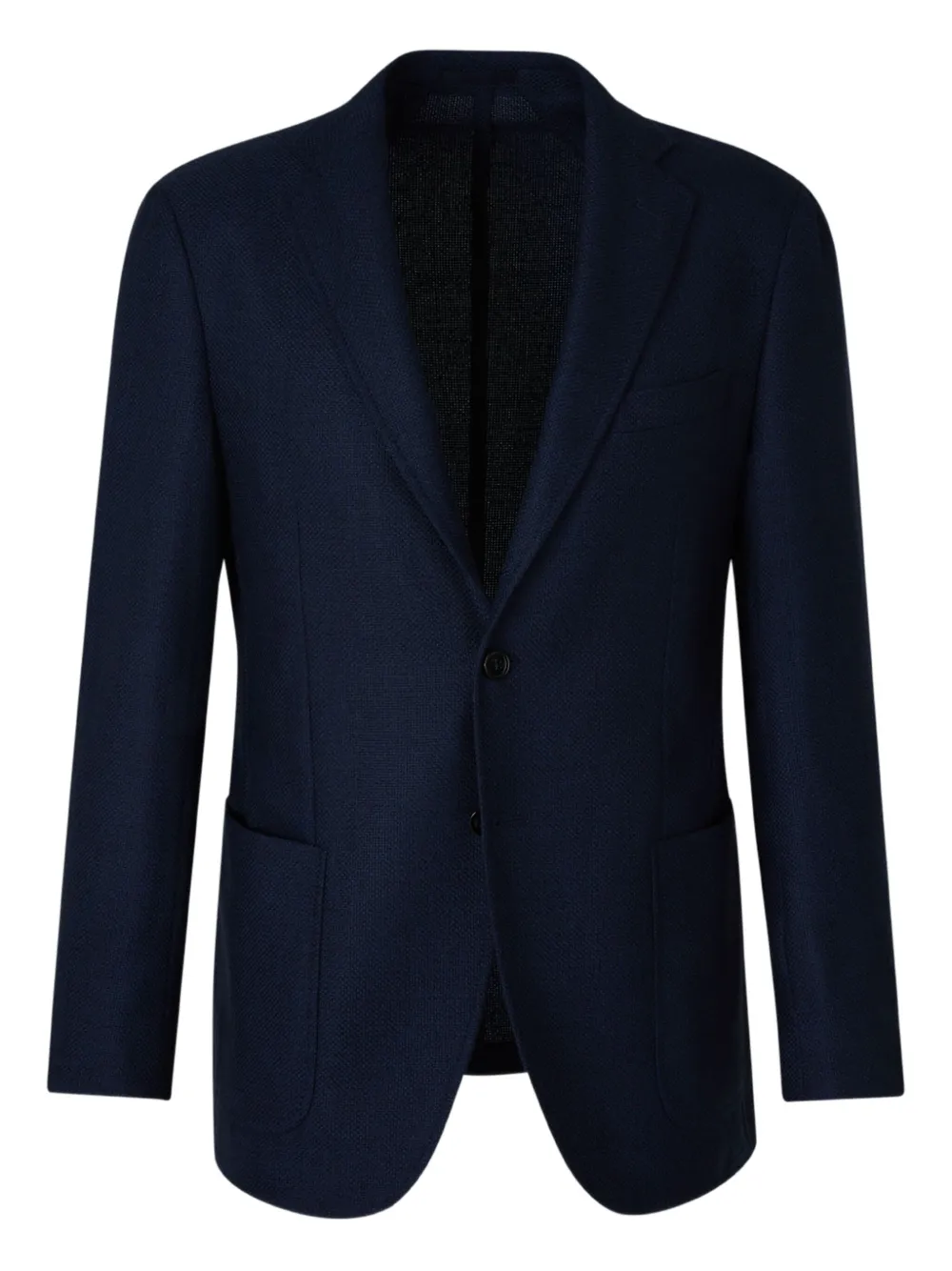 Scabal textured wool blazer | Blue | Image 1