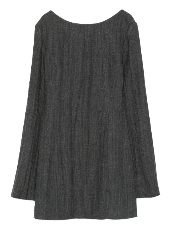 OUR LEGACY Firm Mini Dress in Grey