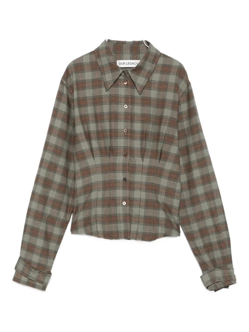 OUR LEGACY Envelop shirt - Verde