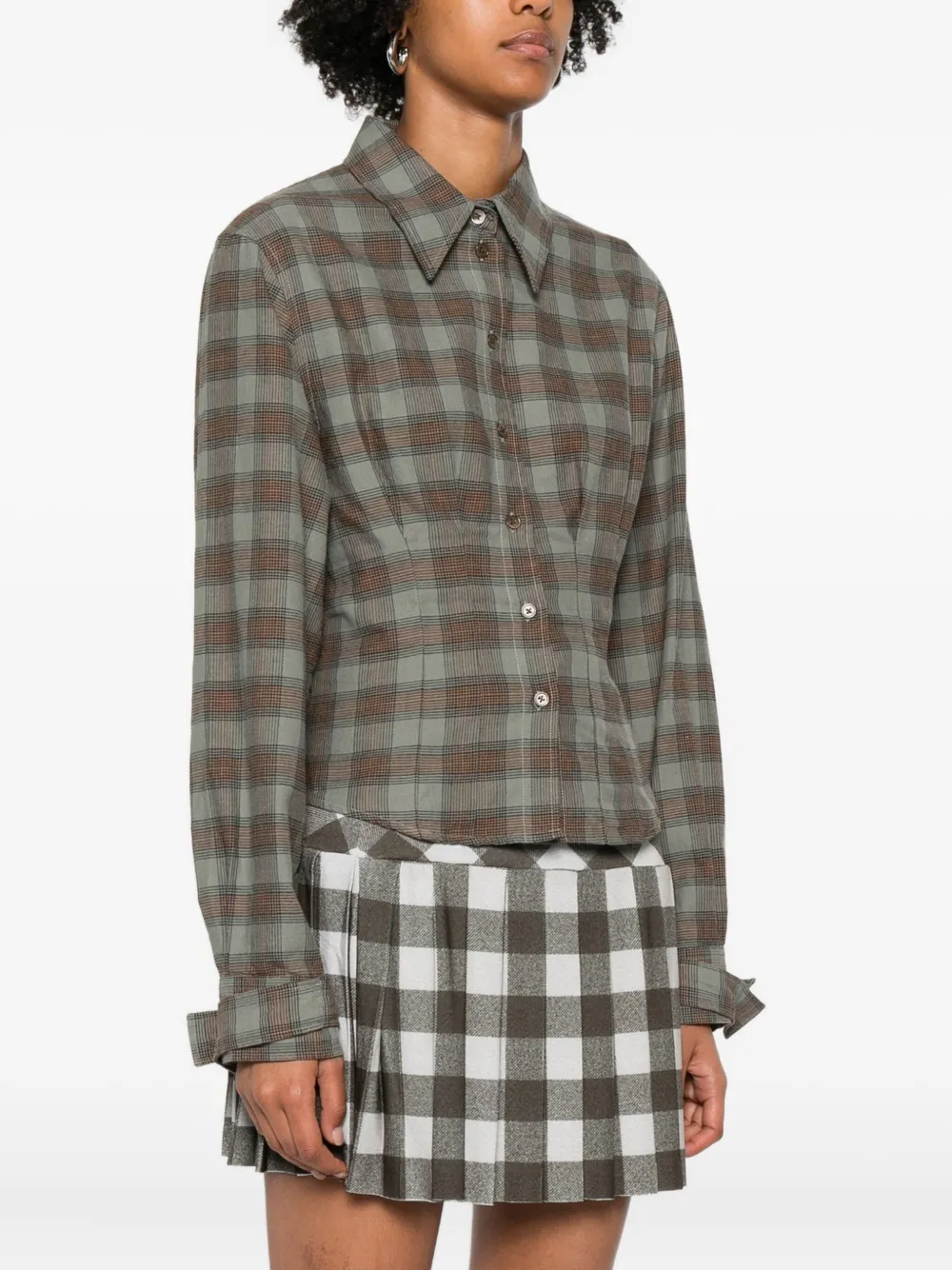 OUR LEGACY Envelop blouse Groen