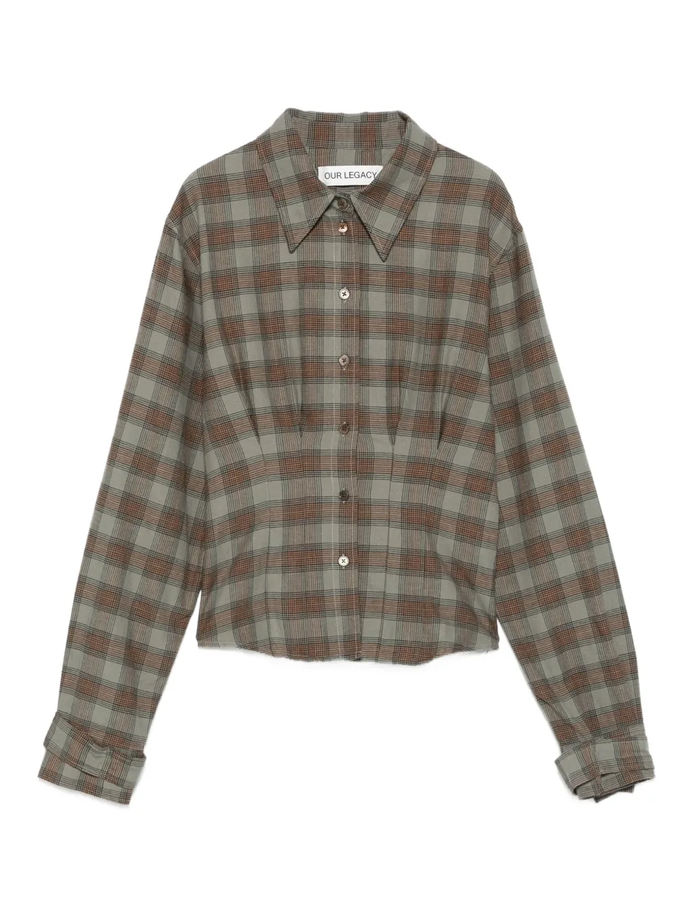 OUR LEGACY Envelop shirt | Green | Image 1
