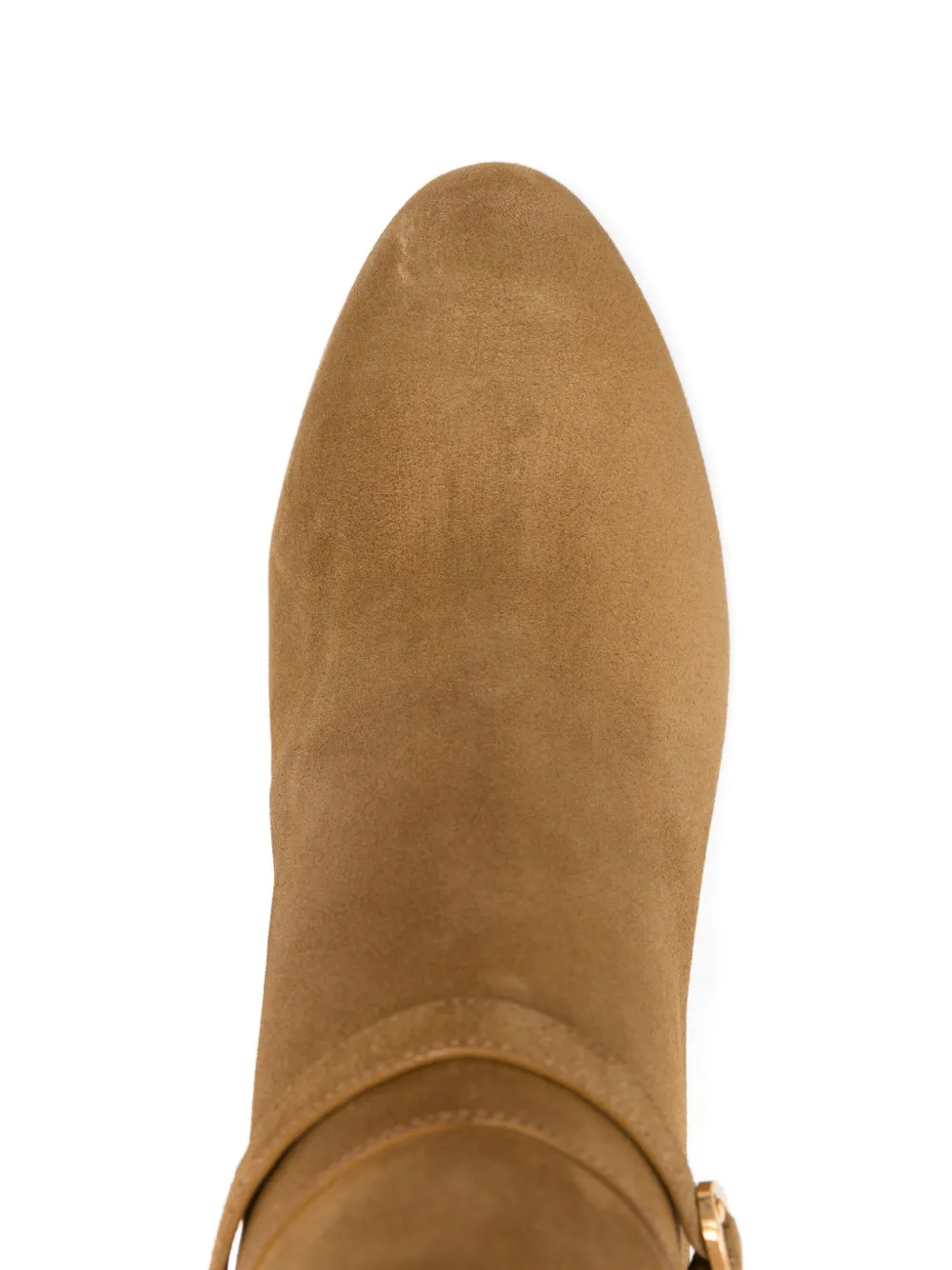 Valentino Garavani 75mm leather ankle boots Neutrals