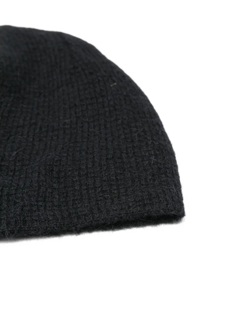 Our Legacy Alpaca Blend Beanie In Black